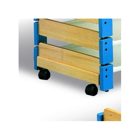 Support de couchettes à roulettes WIKI CAT KZ740VS