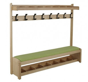 Banc vestiaire 8 casiers WIKI CAT KB056