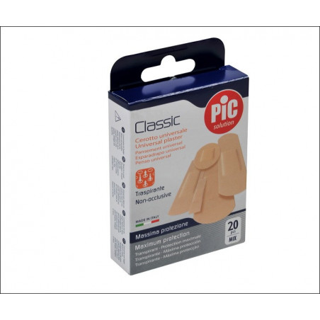 Boîte de 20 pansements assortis Sporti France 066114