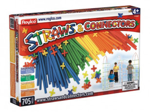 Straws & Connectors 705 pièces ROLYLCO R6090