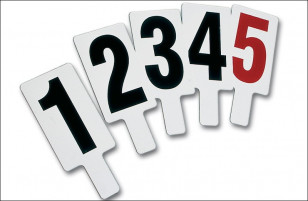 Jeu de 5 plaquettes de fautes Sporti France 063110