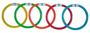 Set de 5 anneaux lestés Sporti France 041034 Educ Loisirs