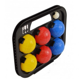Jeu de 6 boules de pétanque PVC Sporti France 099231