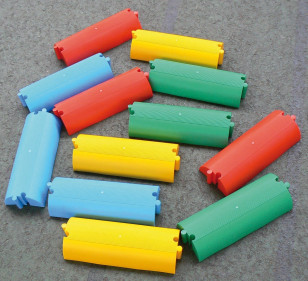 Poutres d'équilibre droite, courbes et intersections