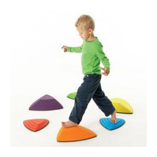 Lot de 6 pierres de rivières