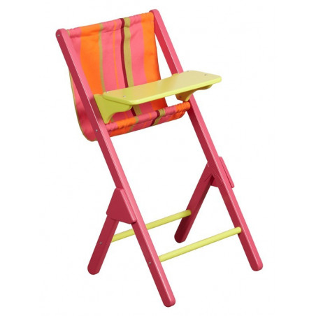 Chaise haute pour poupée Wiki Cat KJ910