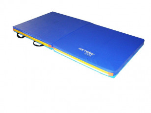 Matelas de chute Sarneige Pliable en 2 -- 240 x 200 x 20 cm