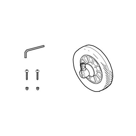 Roue arrière Penny Farthing Winther 50798