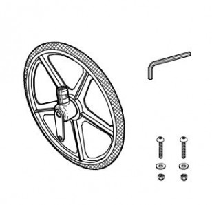 Roue avant Penny Farthing Winther 50799