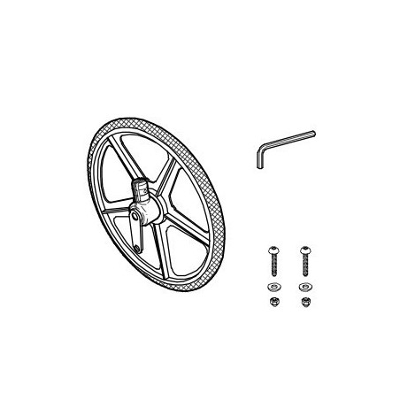 Roue avant Penny Farthing Winther 50799