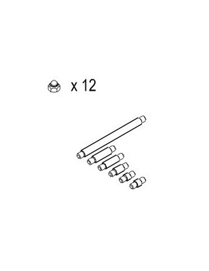 Axes et écrous Viking Challenge Winther 50476