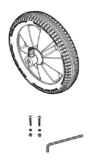 Roue avant Circleline Winther 50282