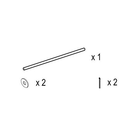 Axe roues arrières Circleline Winther 50296