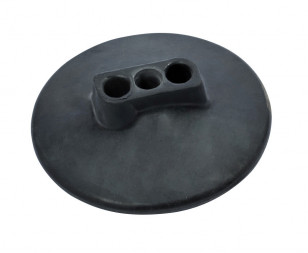 Base caoutchouc 3 trous SPORTI FRANCE 063346