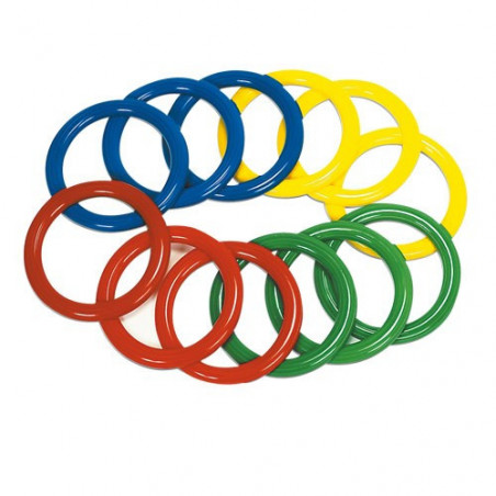 Anneaux à lancer (lot de 12) Sporti France 099070R