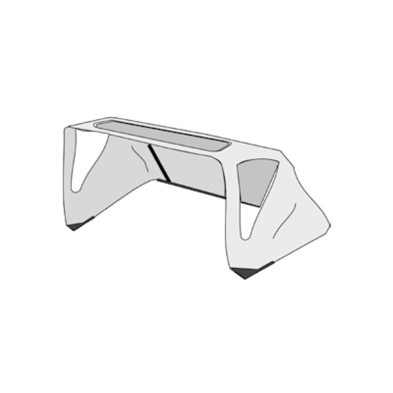 50851 - Capot arrière Turtle Kiddy Bus Winther