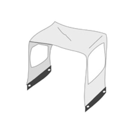 Capot milieu Turtle Kiddy Bus Winther