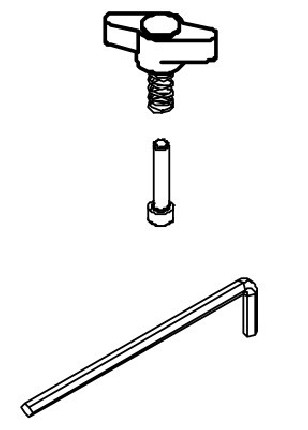 Verrou de porte Turtle Kiddy Bus Winther
