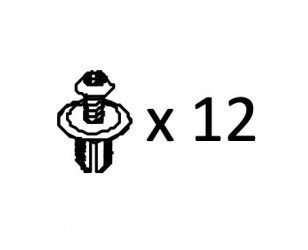 Rivets à pression (12) Turtle Kiddy Bus Winther