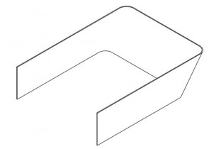 Toile habillage arrière Turtle Kiddy Bus 802.00 Winther