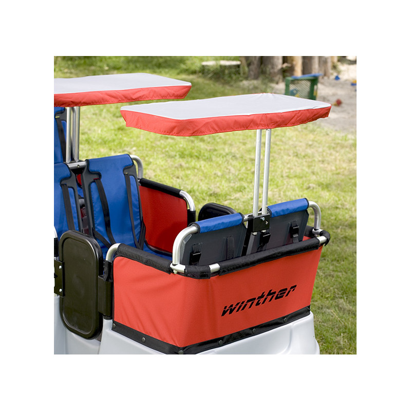 Canopy 2 enfants Turtle Kiddy Bus Winther 313.24