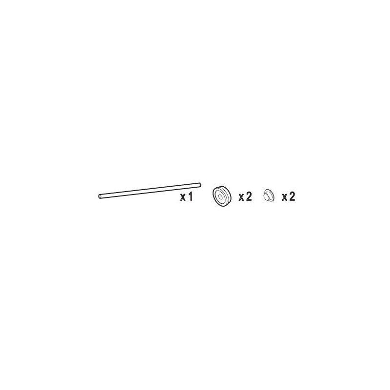 50057 - Axe roues Mini Viking Winther