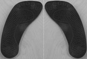 Caoutchouc (lot de 2) repose pieds Plasmacar Winther 190.73