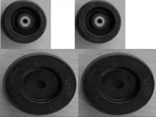 Set 4 roues avant Plasmacar Winther 190.79