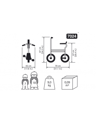 Vélo d'Artiste RABO 7024 EDUC' LOISIRS