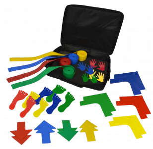 Mallette Parcours Moteur - 36 pièces vinyle SEA Sporti France 063214