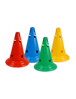 Cône Multijeux - 30 cm - 8 trous - 2 hauteurs SEA Sporti France 063333