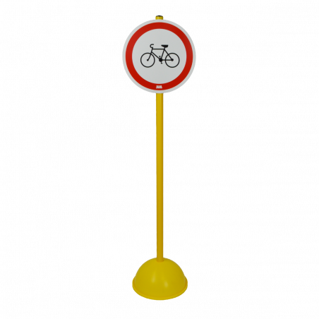 Kit Panneau de signalisation + support Sécurité routière Sporti France 099373