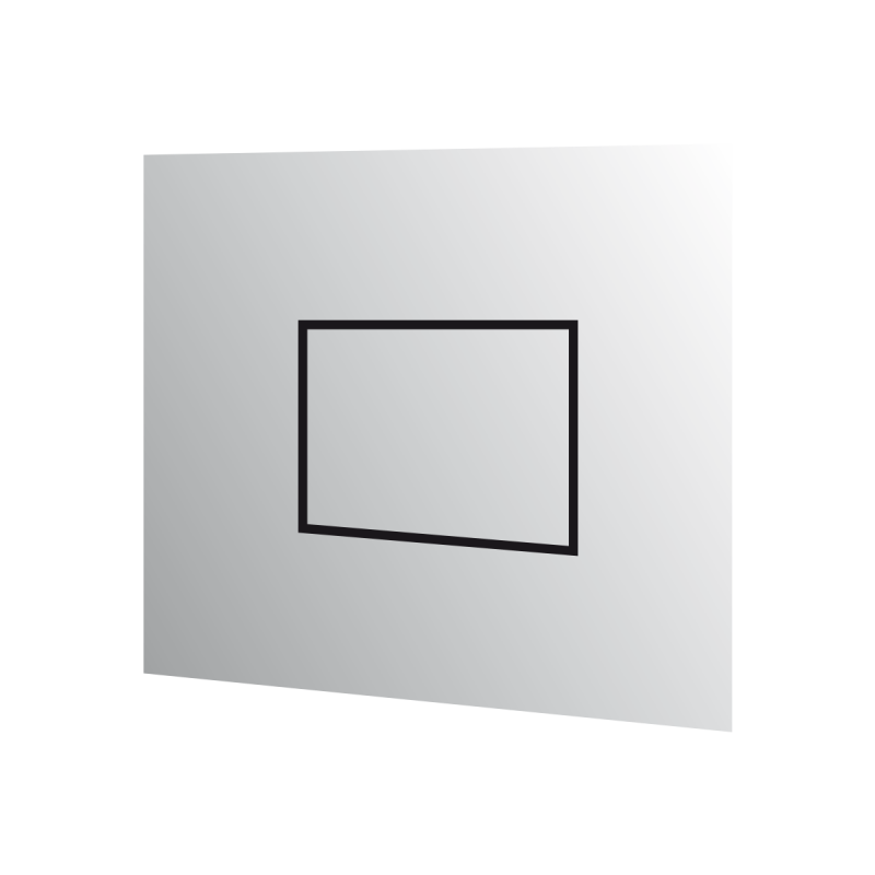 Panneau de Basketball entraînement rectangulaire