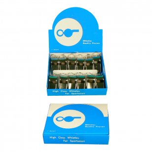 Sifflet acier (lot de 12)