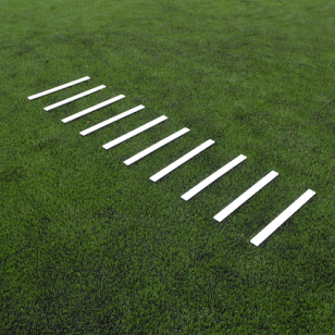 Lot de 10 lattes d'entraînement Sporti France 025008