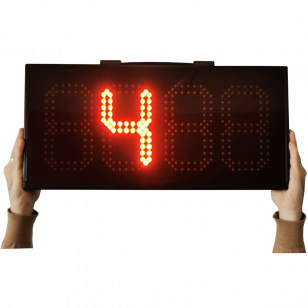 Panneau de changement de joueurs électronique