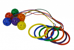 Jeu de 6 balles au pied Sporti France 063242