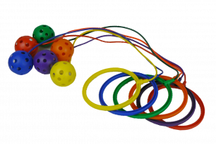 Jeu de 6 balles au pied Sporti France 063242