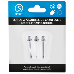 Lot de 3 aiguilles à ballons Sporti France 062982