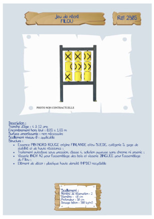 Jeu de récré FILOU LA2905