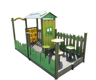 Cabane Mississipi Terrasse Filou 2926FILOU