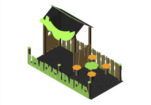 Cabane Mississipi Terrasse LA2926