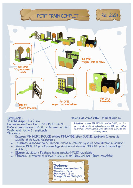 Petit Train complet LA2937