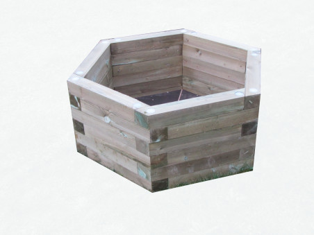 Jardinière hexagonale 9082 Loisirs Aménagements