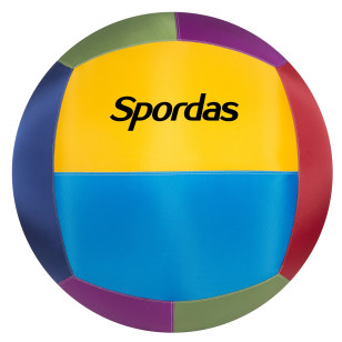 Ballon géant multicolore Spordas 85 cm - 100 cm Sporti France 088025 - 088026