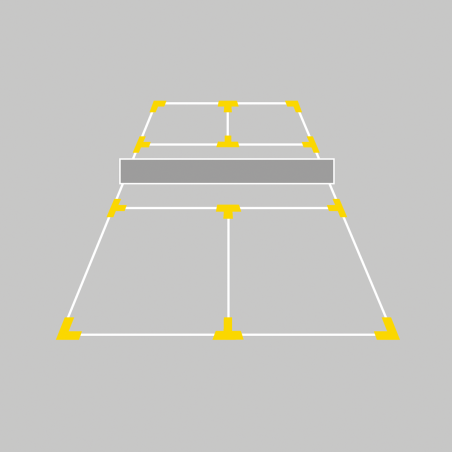 Set de marquage au sol Pickleball