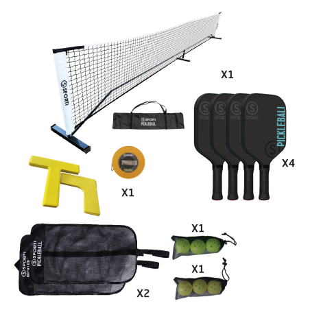 Kit complet Pickleball Sporti France 013015 Educ Loisirs
