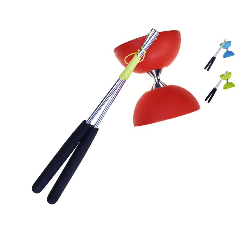 Diabolo + baguettes alu Sporti France 082006 Educ Loisirs