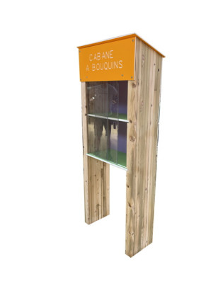 Cabane à bouquins LA9418 Loisirs Aménagements