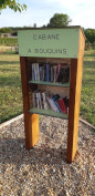 Cabane à livres LA9418